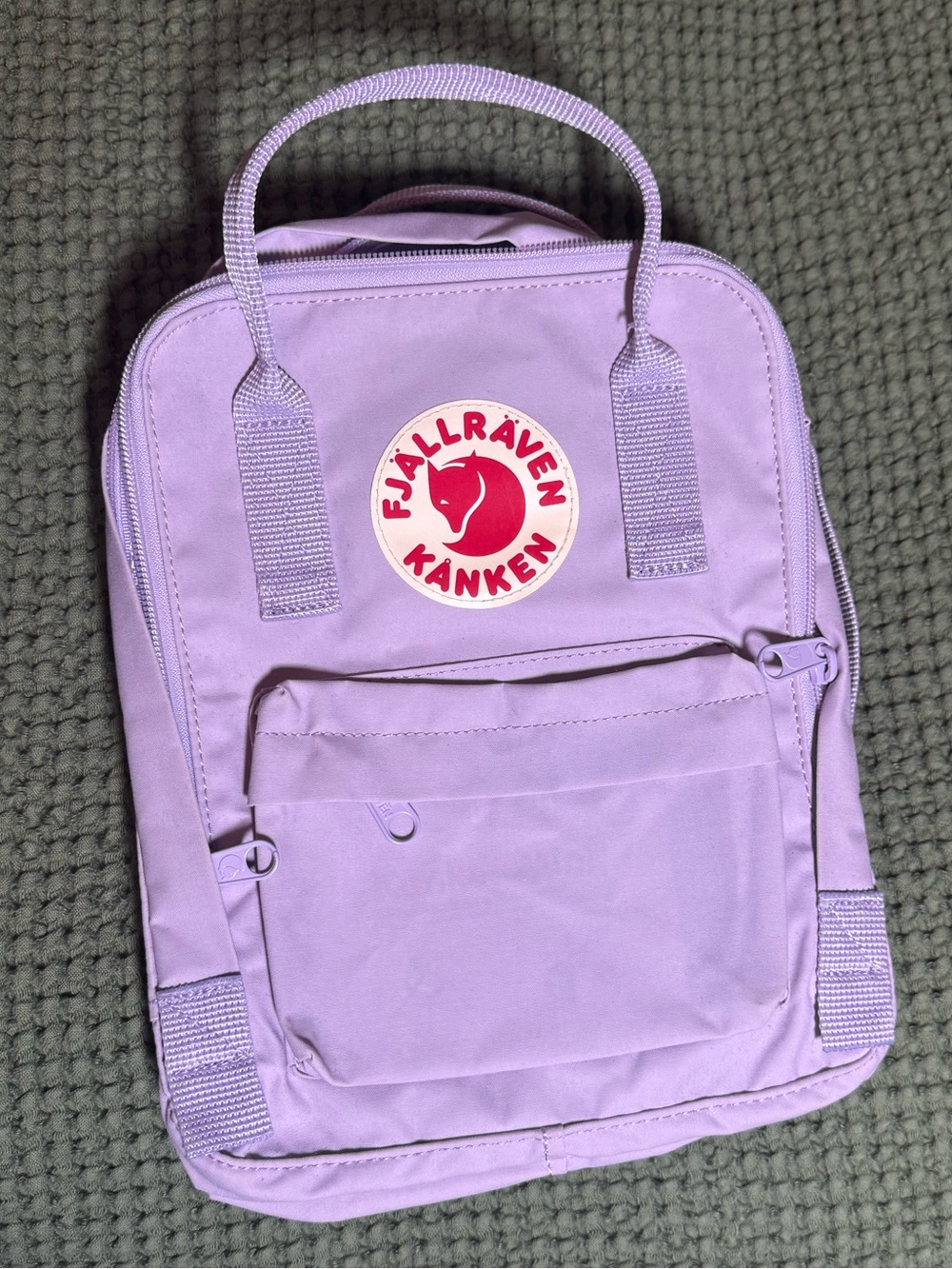 NWOT Fjällräven Kånken Mini Backpack Lilac